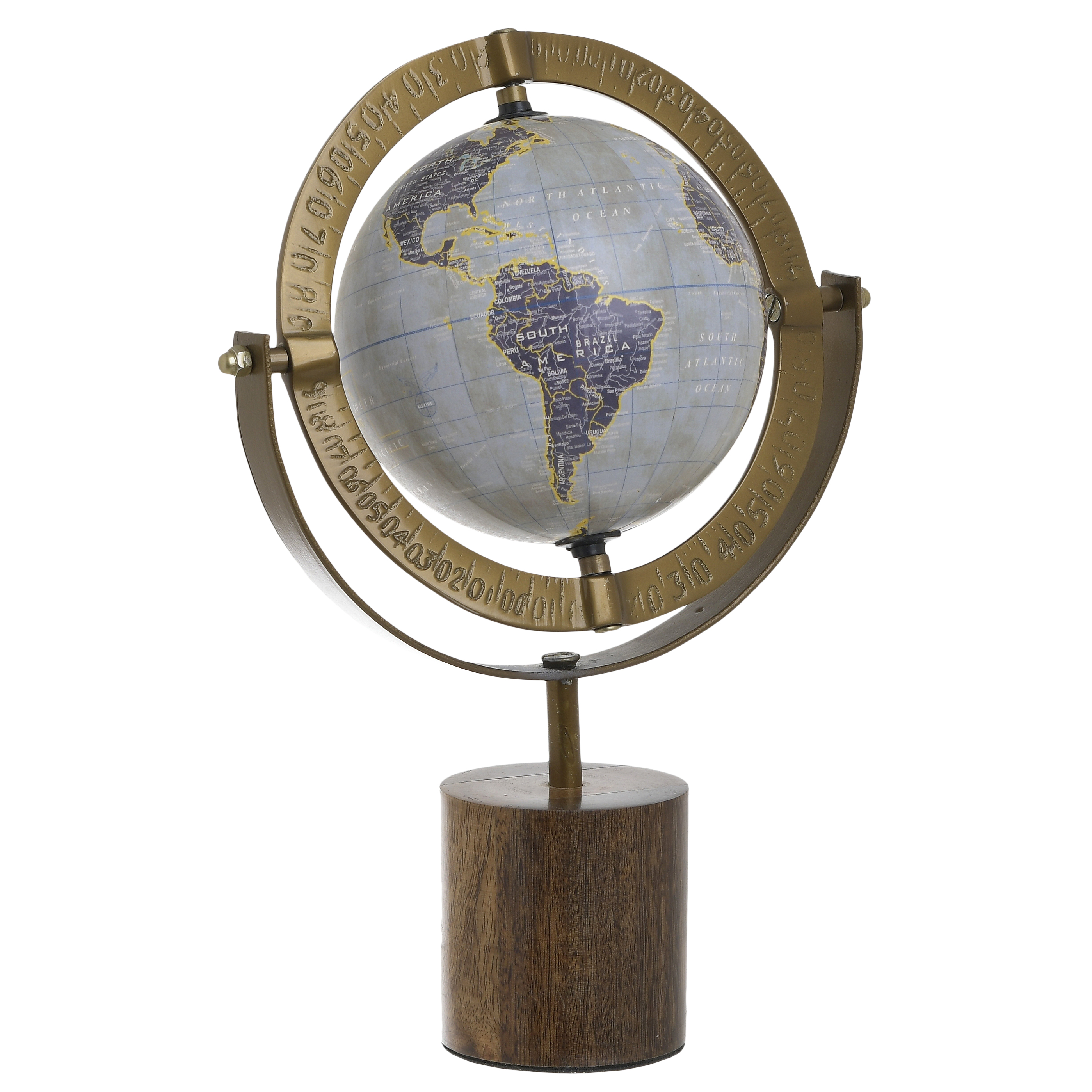 3870206.0015 ДЕКОР НАСТОЛЬНЫЙ-ГЛОБУС TO4ROOMS  - Вид №1