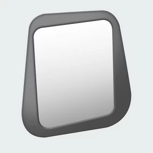 Зеркало настенное малое крашеное темно-серое Woodi WOODI ДИЗАЙНЕРСКИЕ 00-3966371 Серый