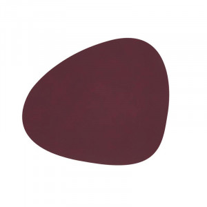 981045 NUPO plum подстановочная салфетка фигурная 24х28 см, толщина 1,6 мм;LIND DNA