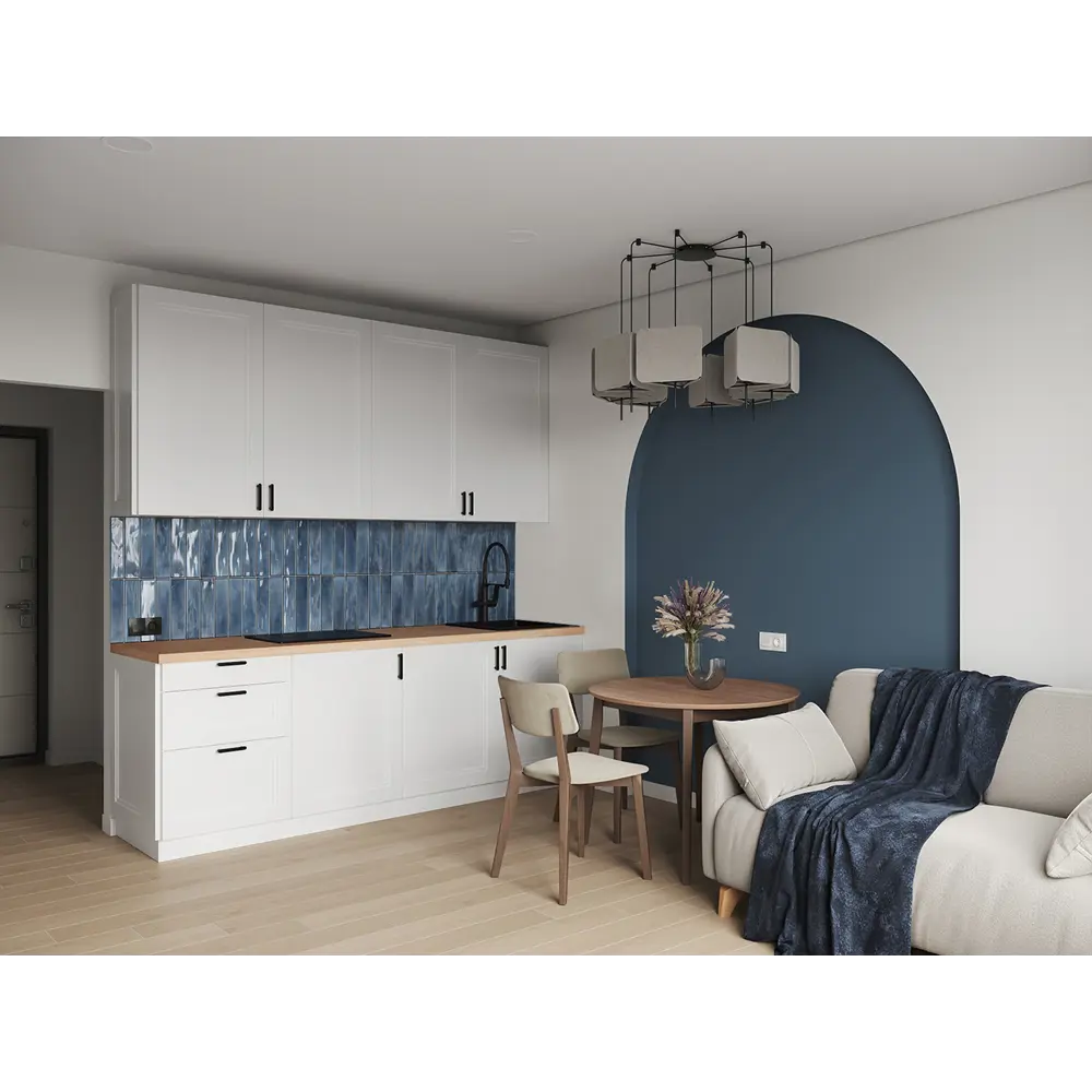 KONSENSA Фасад Котлас белый — элегантность неоклассики для вашей кухни 89387729 STLM-1568496 - Вид №6