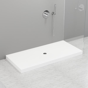 704814 Душевой поддон из акрила H9 белый в комплекте с сифоном, цвет Белая глазурь Kerasan DOCCIA Италия