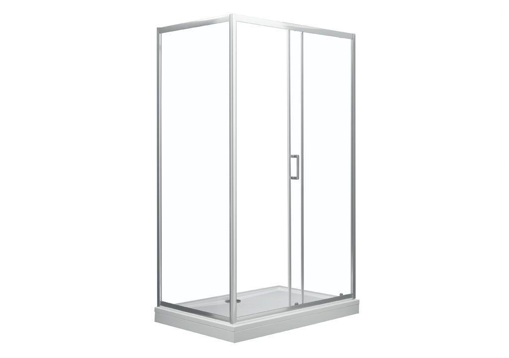 Душевая дверь Aquanet SD-1200A 120, прозрачное стекло 00209406 - Вид №1