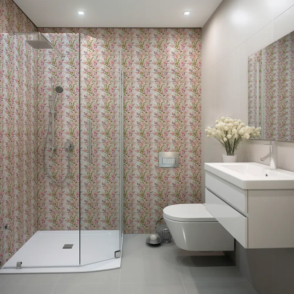 GRACE Стеновая панель ПВХ Лилии - изящный декор для кухни 89380915 STLM-1446967 - Вид №4