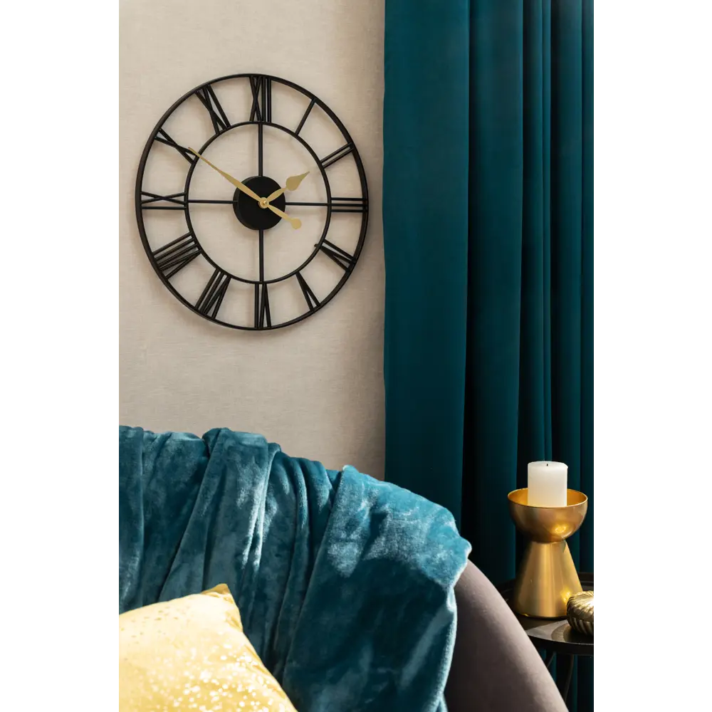 TROYKATIME Настенные часы Лофт черные 45 см 83385587 NEW SEVENTIES STLM-0040691 - Вид №4