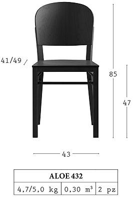 Billiani Стул из бука Aloe sun-id-1392574 - Вид №2