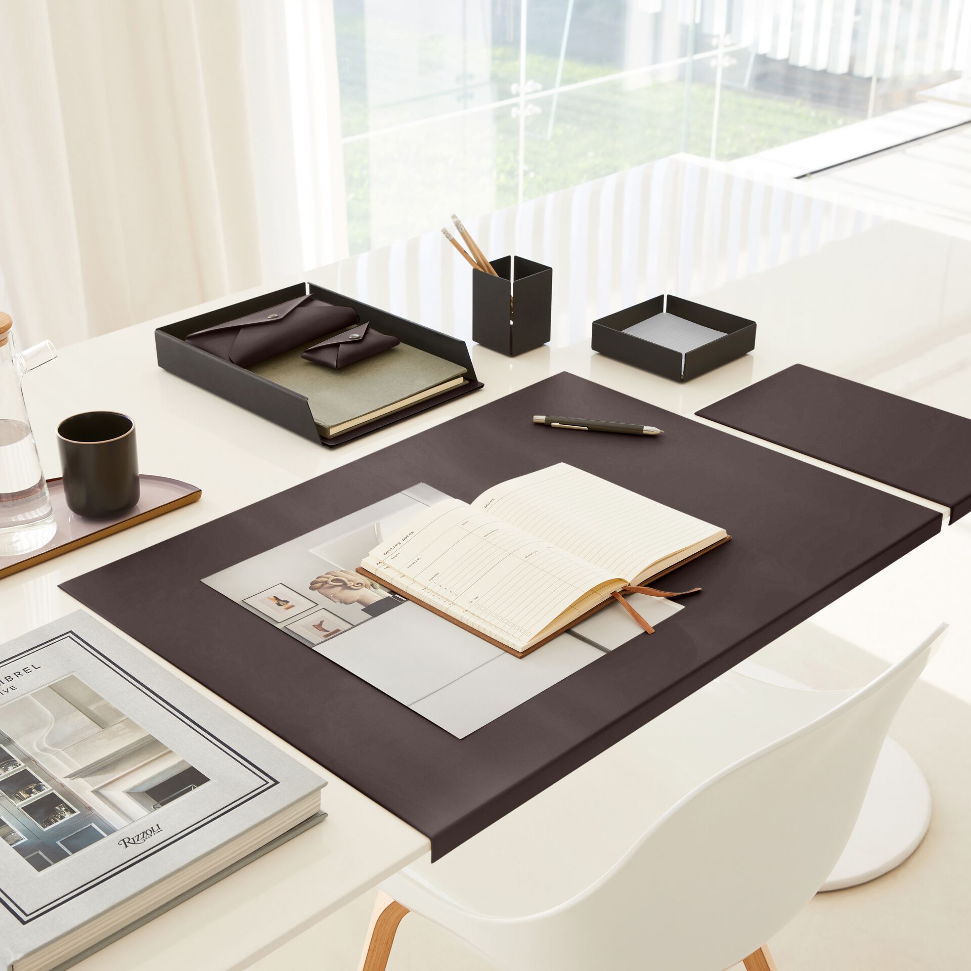 Набор столов из стали и кожи EGLOOH Муар ARCH-00105576 - Вид №29