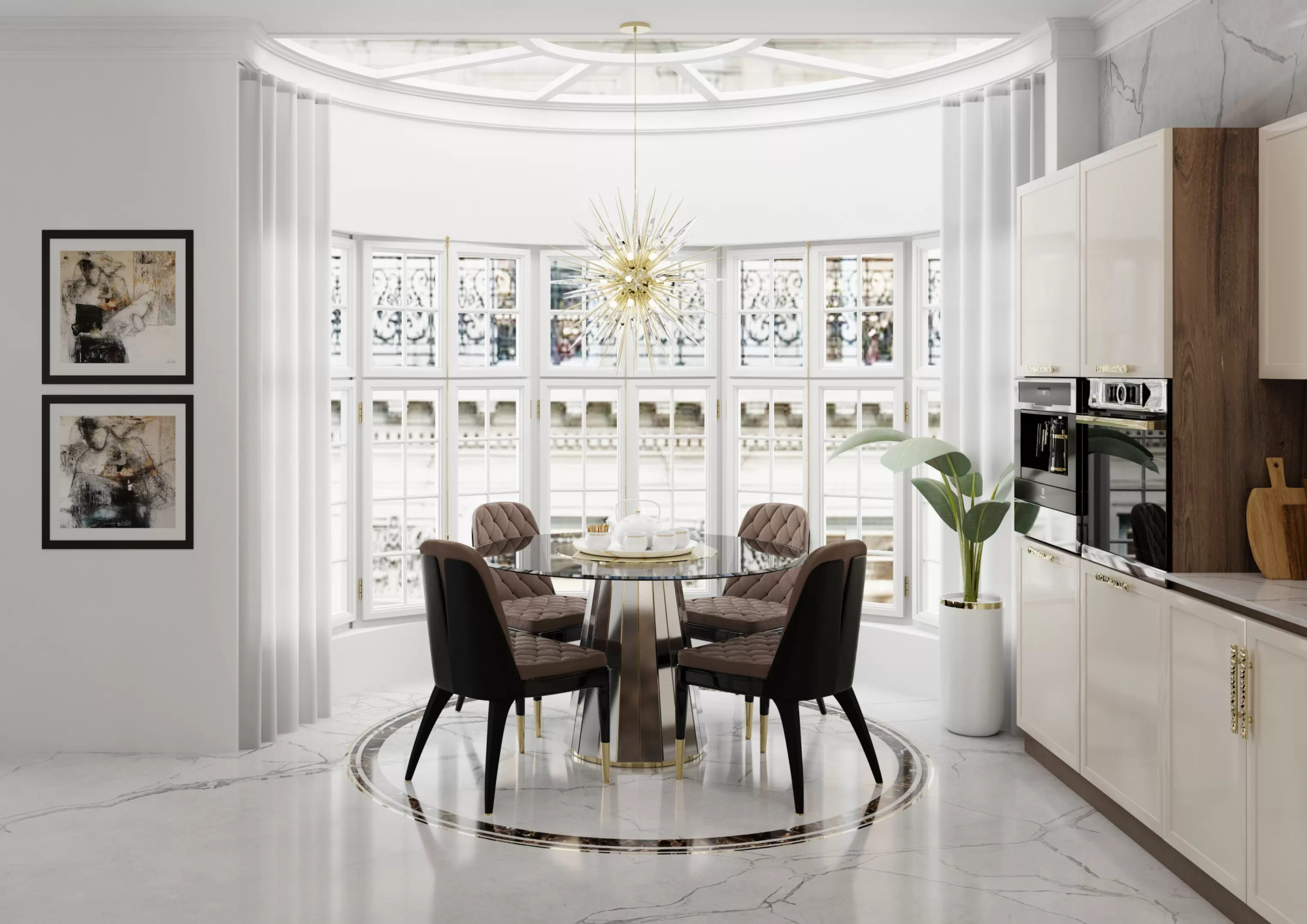 Обеденный стол LUXXU Darian 172