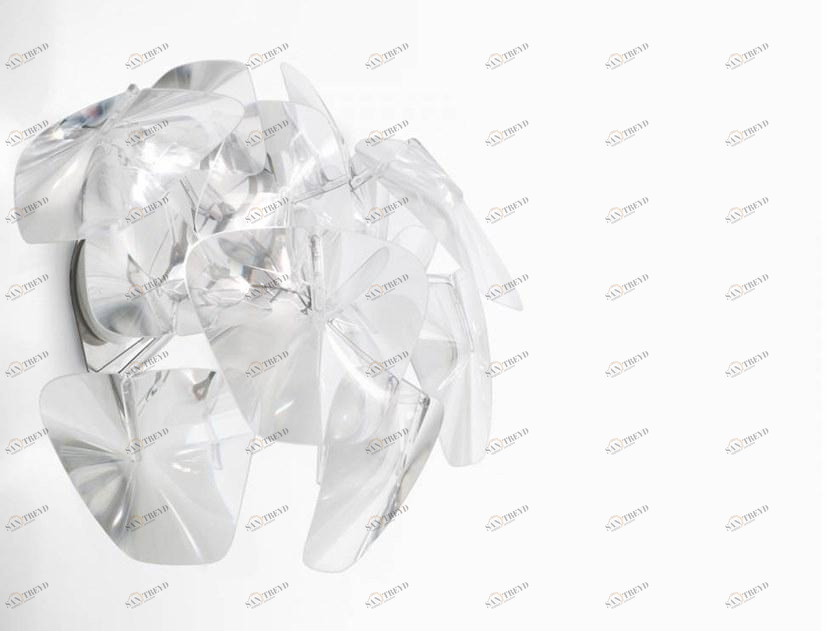 LUCEPLAN Бра из поликарбоната LED с прямым и отраженным светом Hope sun-id-1418585