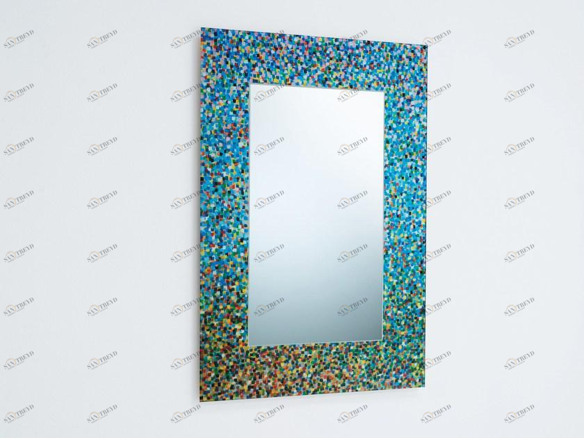 Glas Italia Зеркало настенное прямоугольное в раме  Sdp01 