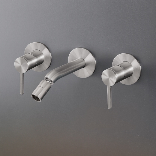 Настенный двойную ручку смеситель с регулируемым носиком L. Максимум. 165 мм  INV33 CEADESIGN  - Вид №1