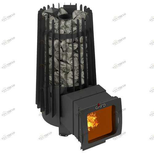 Банная печь GRILL'D Cometa 180 Vega Long Window Max с закрытой каменкой 5885