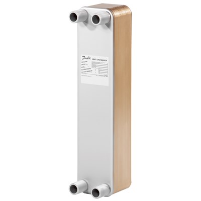 Danfoss Паяный пластинчатый теплообменник серии XB37 XB 37L-1 80 PN25 Паяный ТО 004H7280 