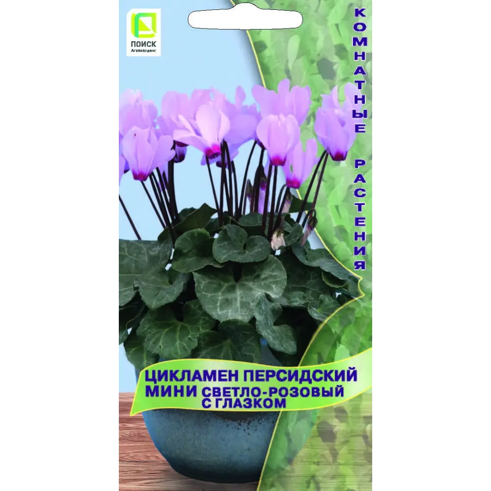Семена цветов Поиск цикламен с глазком светло-розовый 2 шт. 86218058 STLM-2165712 