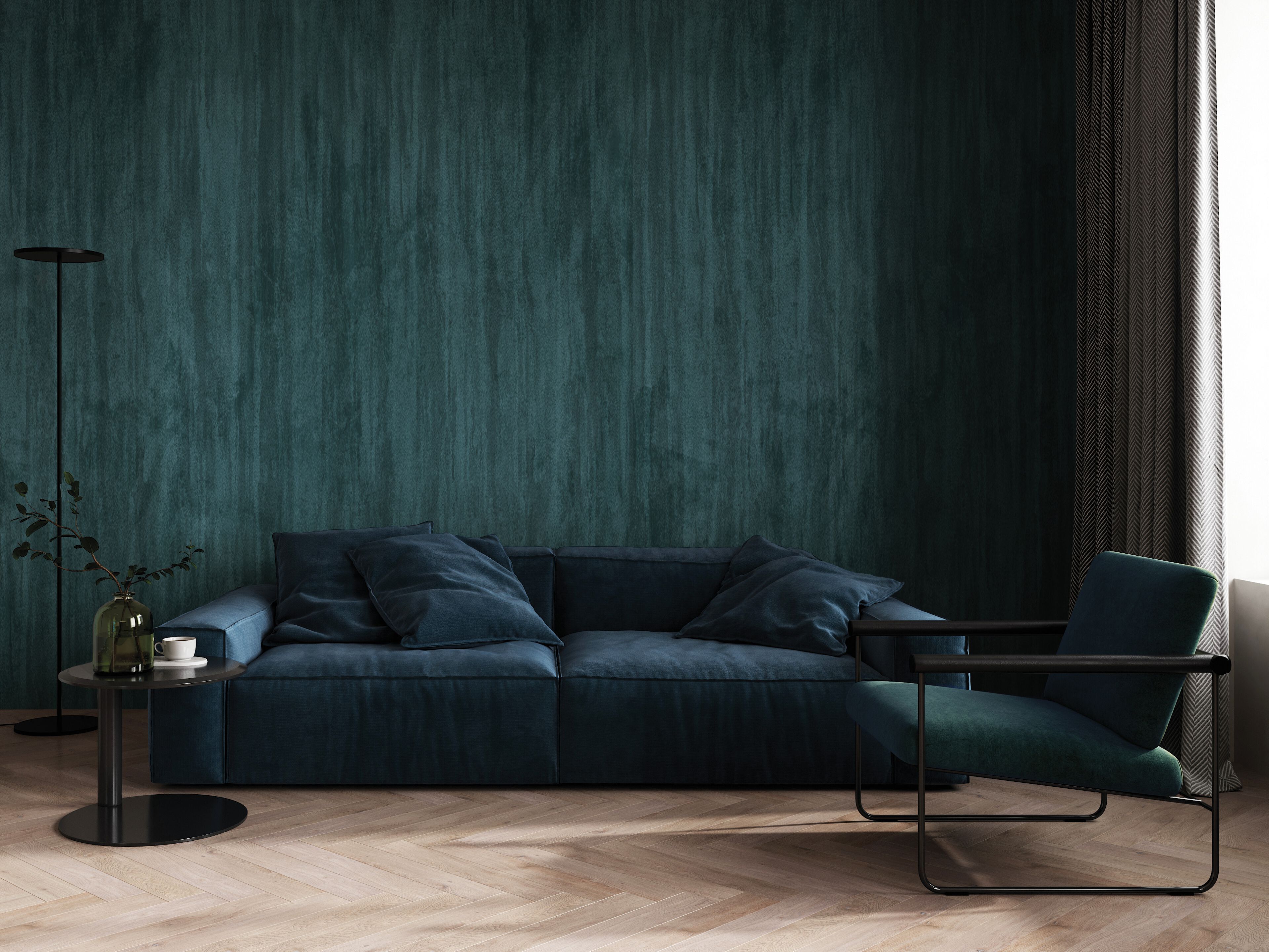 Обои с лазерной маркировкой на бархате TEXAM Королевский ARCH-00104527