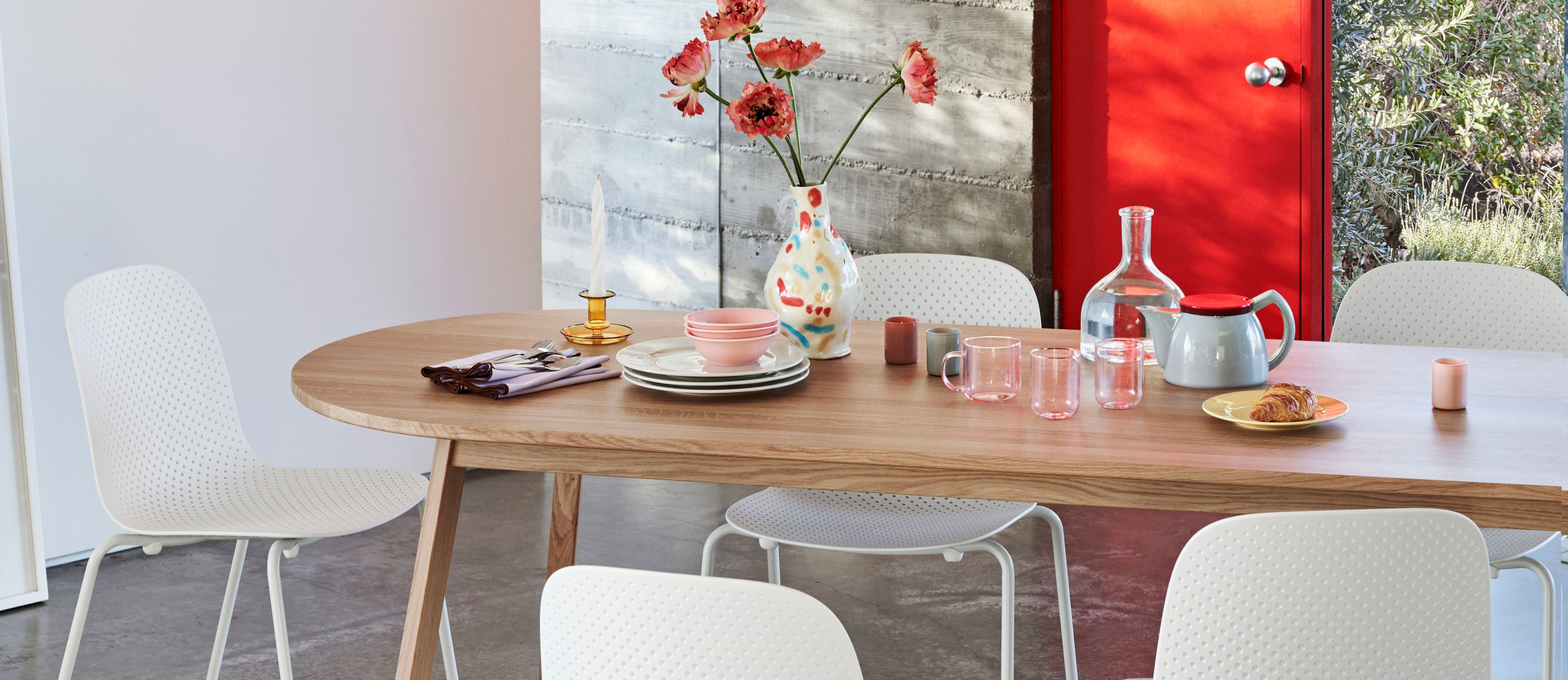 Овальный дубовый стол Hay Triangle Leg ARCH-00115406 - Вид №5