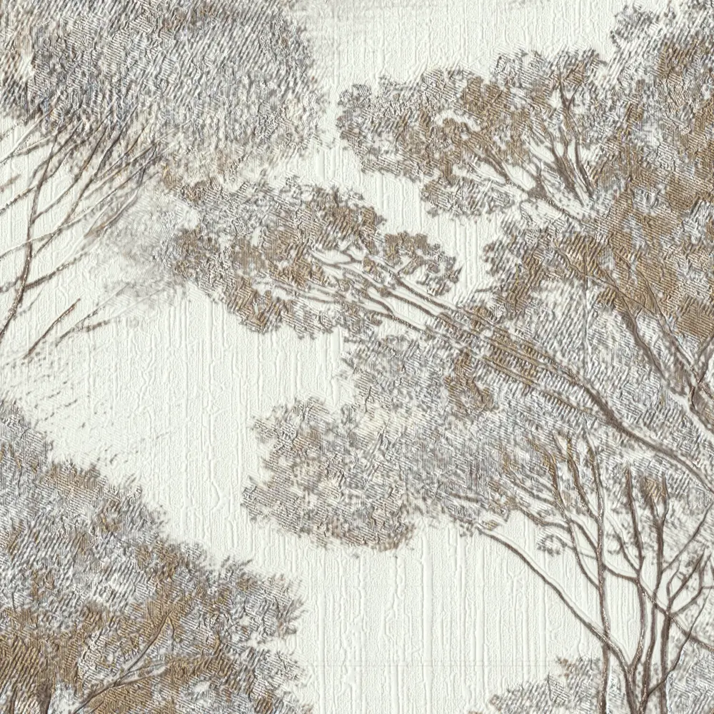 Обои флизелиновые Московская обойная фабрика Сполето черно-белые 1.06 м 4144-1 STLM-2070224 - Вид №1