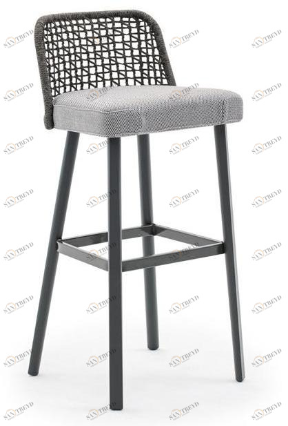 Varaschin Высокий садовый табурет с подставкой для ног Emma 236sg