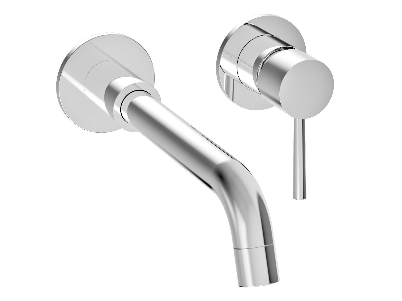 Настенный смеситель для раковины с 2 отверстиями без слива BARIL Zip B66 ARCH-00102538 - Вид №1