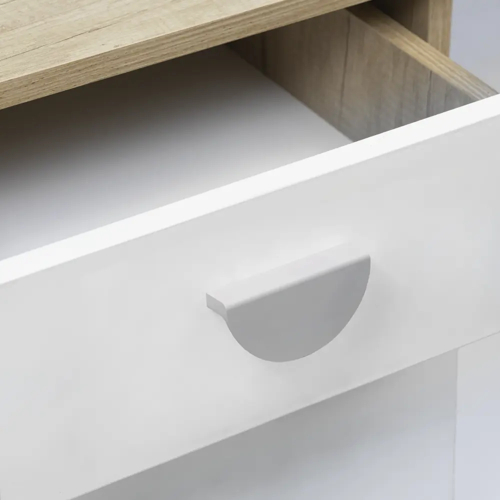 Ручка мебельная INSPIRE полукруглая серебристая для шкафов Лион 87948308 STLM-1096381 - Вид №4