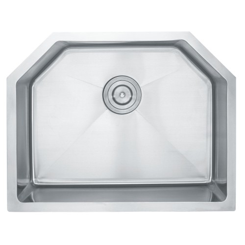 KHU122-23 Мойка кухонная прямоугольная Krausru  - Вид №6