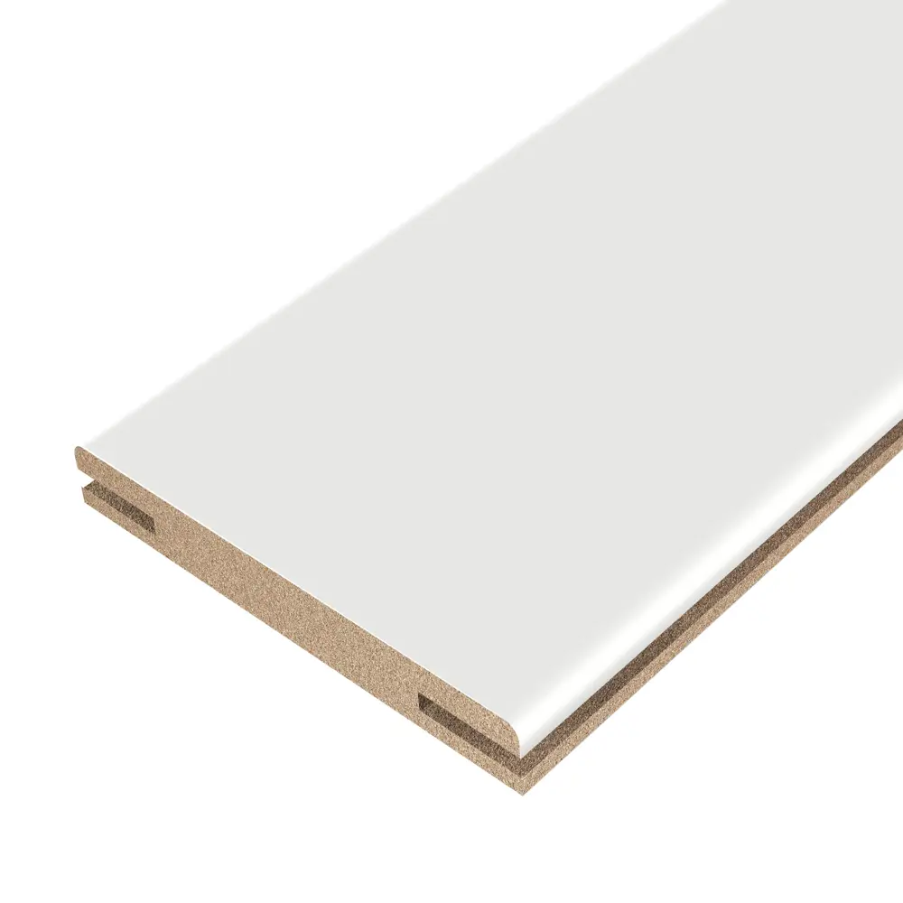 Добор дверной коробки Лион телескопический 2150x150x10 мм Hardflex ламинация цвет белый жемчуг 89384263 STLM-2210729 МАРИО РИОЛИ 