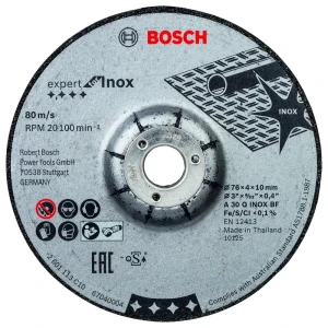Круг обдирочный Bosch Expert For Inox 76 мм, 2 шт.