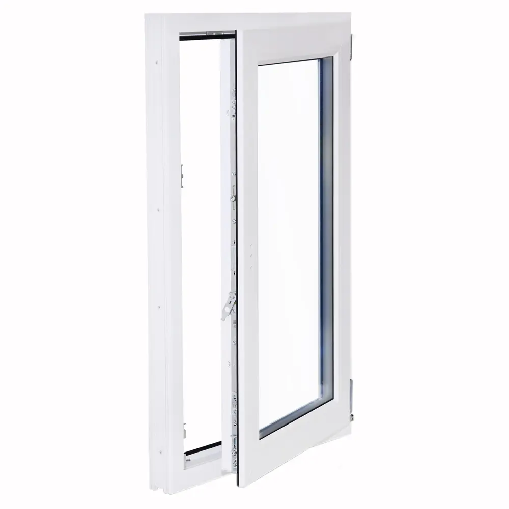 Пластиковое окно Veka одностворчатое 1000×600 мм с поворотным механизмом 83117293 STLM-0039099 - Вид №2