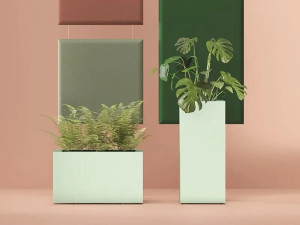 Стальная плантатор с порошковым покрытием