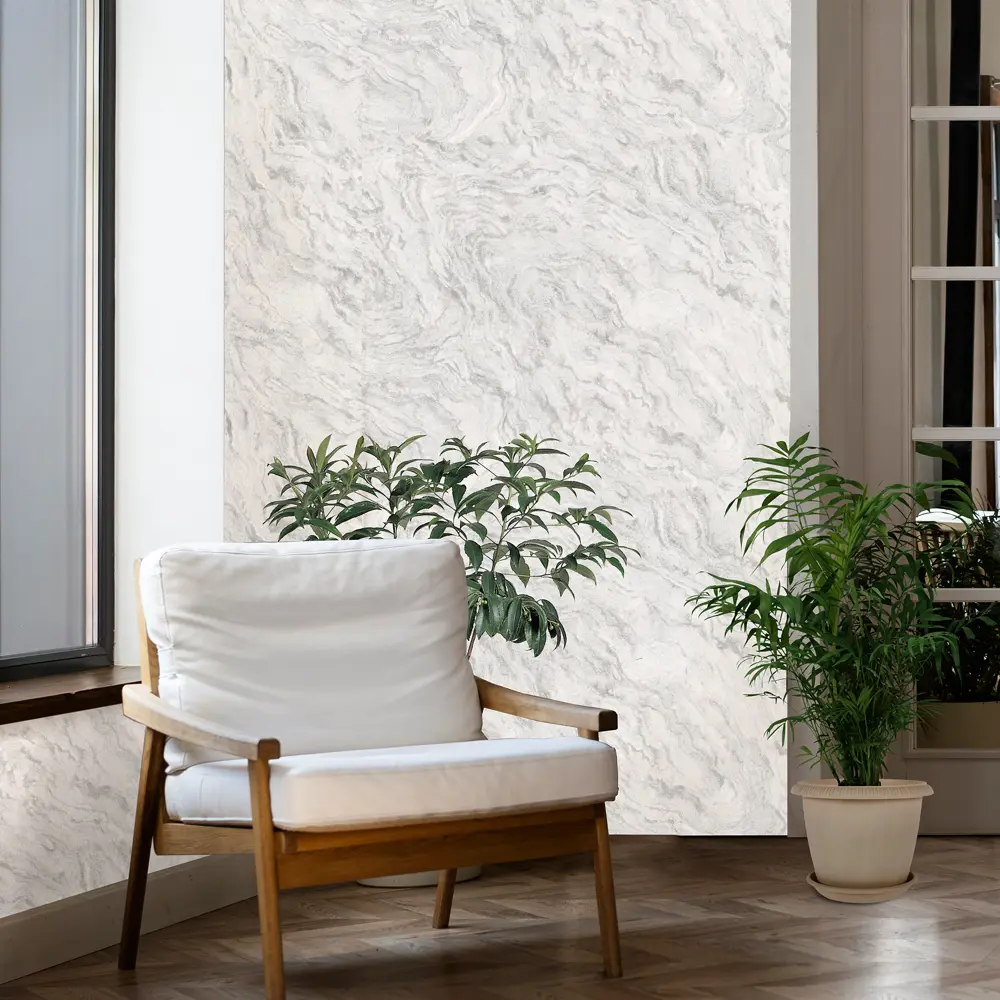 Обои флизелиновые Elysium Калейдоскоп белые 1.06 м Е501400 STLM-2137164 - Вид №2