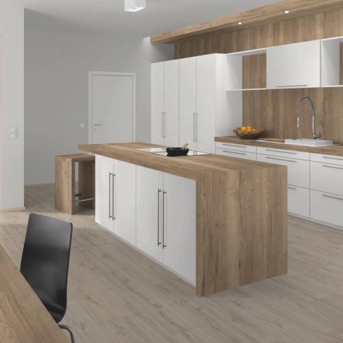 Пробка EGGER Cork+ Дикий Меловой (Гладкая) 1292х245 мм 1201400010 - Вид №33