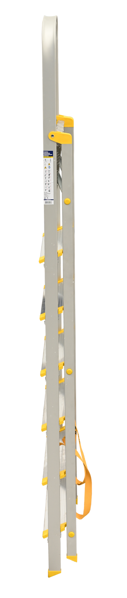 Стремянка односекционная Алюмет AS707 9124843 STDN-0017174 - Вид №4