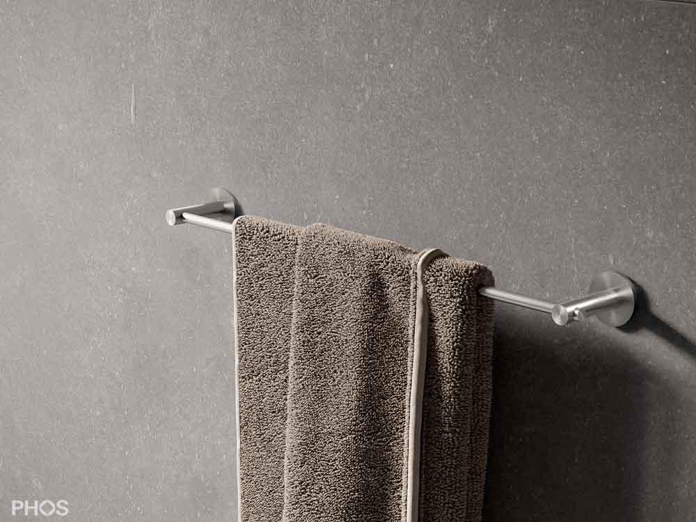 HS20-80-1000 Полотенцедержатель серии d, прикручиваемый к стене, ширина 100 см. PHOS  - Вид №1