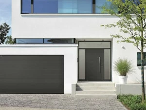 HÖRMANN ITALIA Распашная дверь, лакированная под алюминий Thermosafe