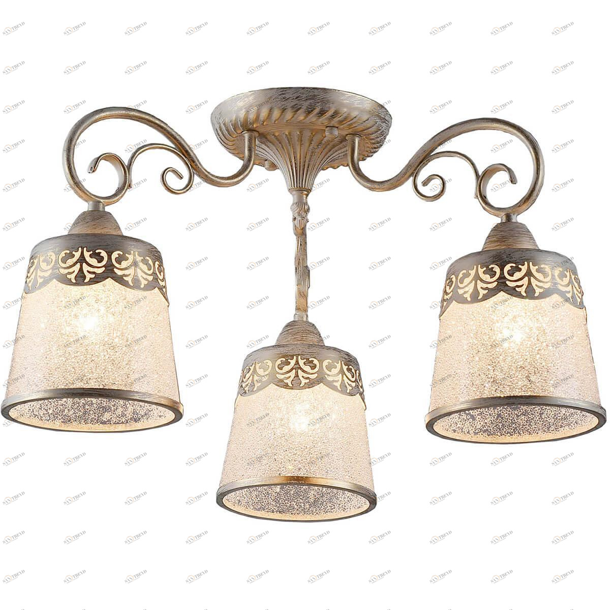 Потолочная люстра Omnilux Lodine OML-46507-03 OMNILUX LODINE 184125 Золотой 