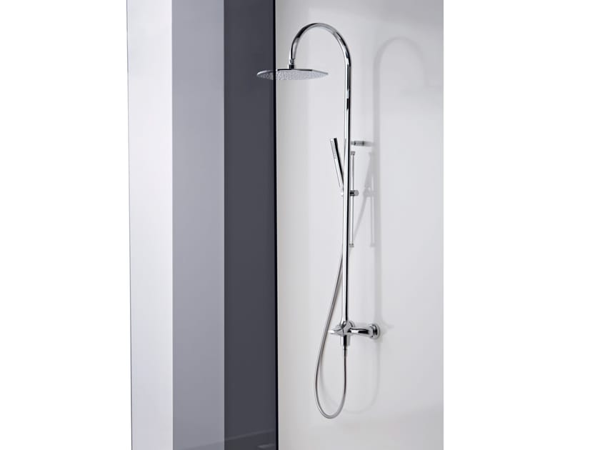 Настенная душевая колонна с ручным душем Rubinetterie Treemme Hedo' ARCH-00000799