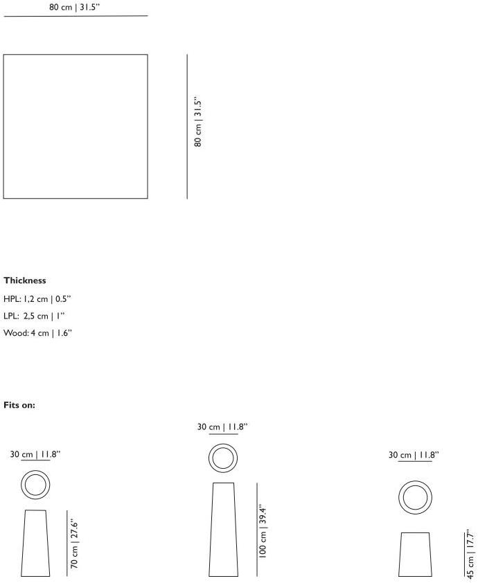 moooi Квадратный стол из смолы Container sun-id-1464779 - Вид №4