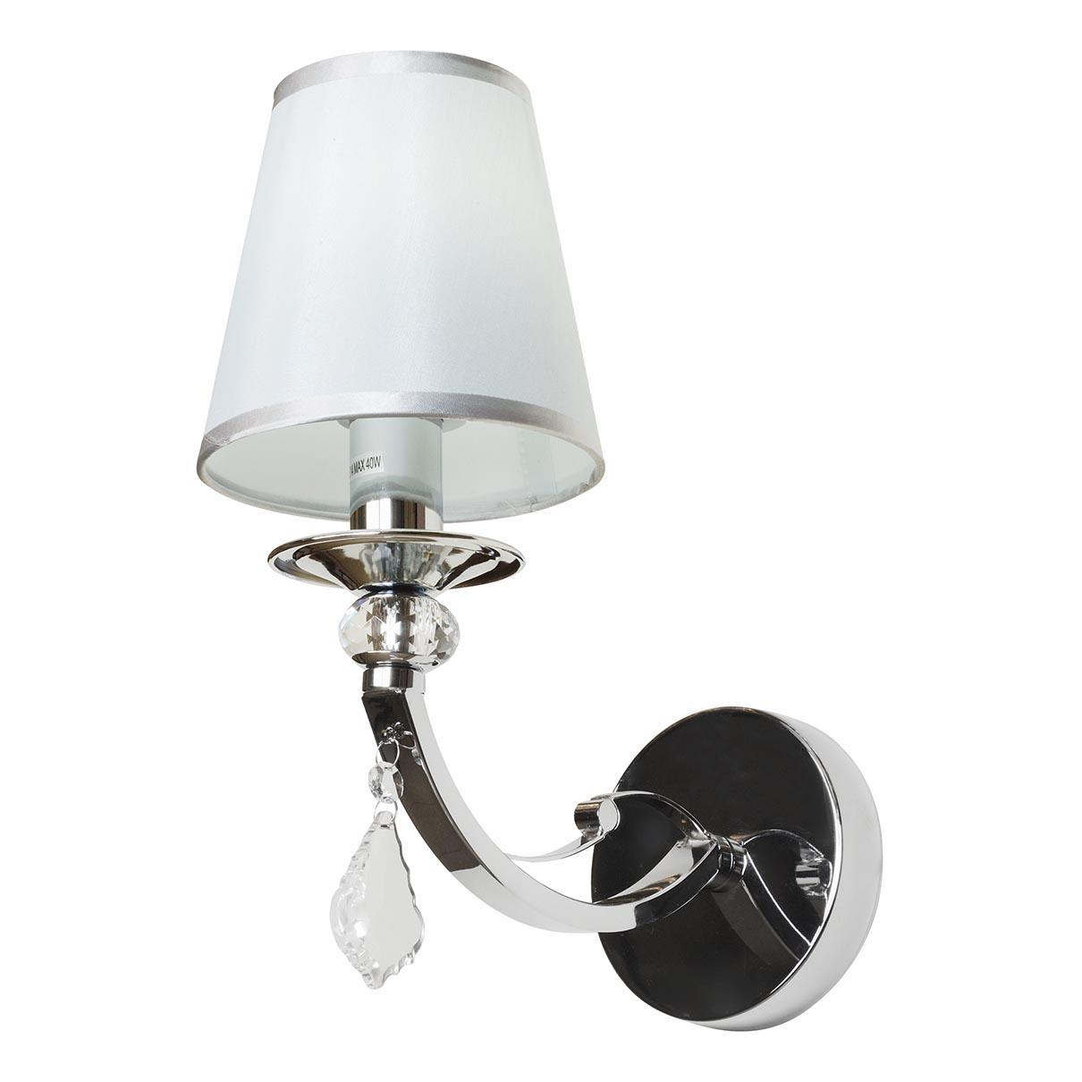 Бра настенное белое iLamp Amadea RM5220/1W CR ILAMP AMADEA 00-3949086 Белый - Вид №2