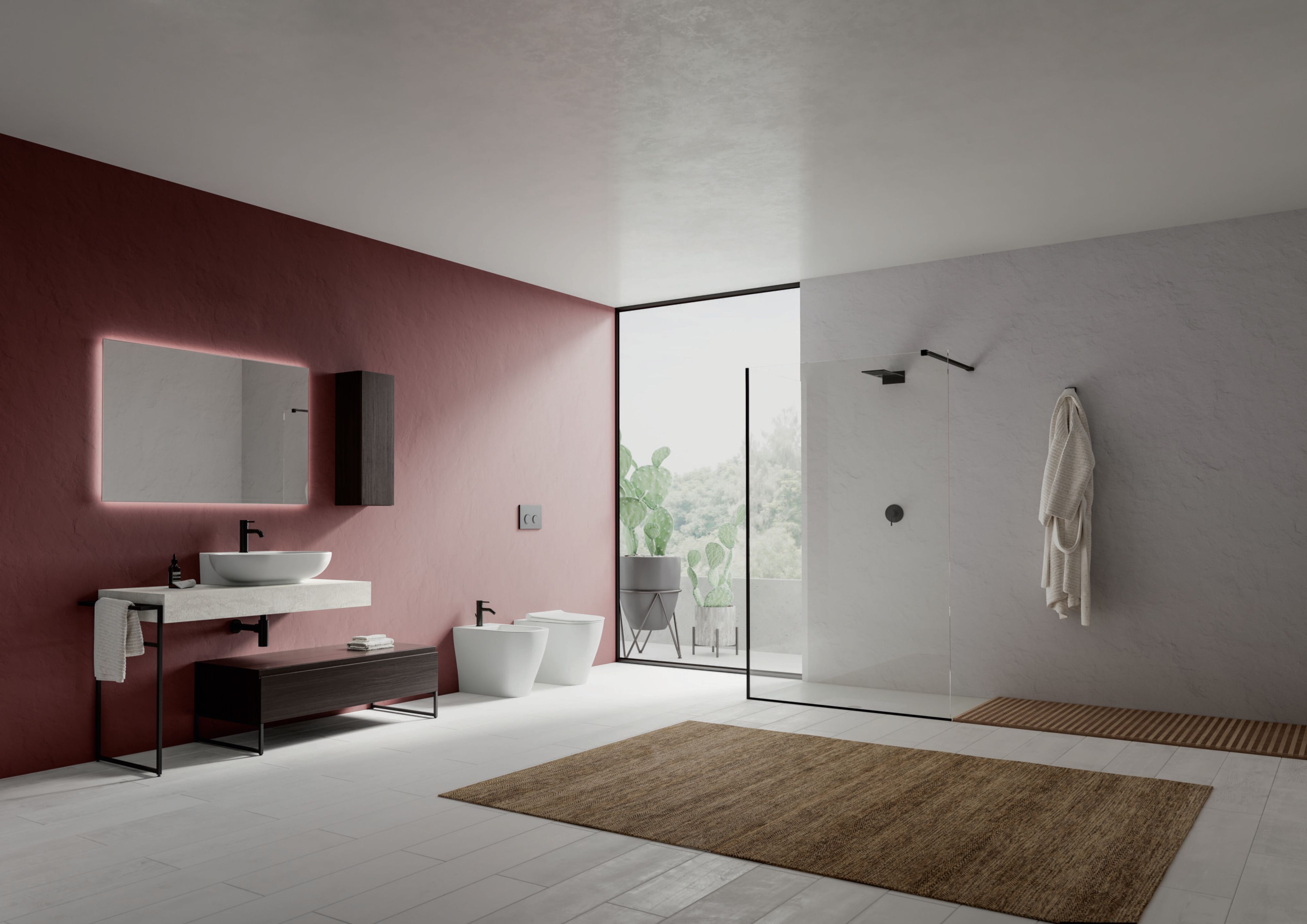 Керамический туалет без пола Ceramica Dolomite мирт ARCH-00140577 - Вид №3