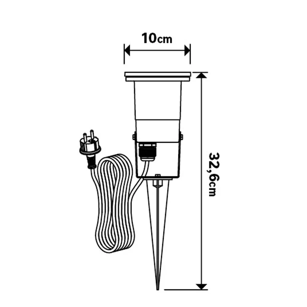Скульптурный светильник Inspire Ada для ландшафтного дизайна 82664539 STLM-0033215 - Вид №5