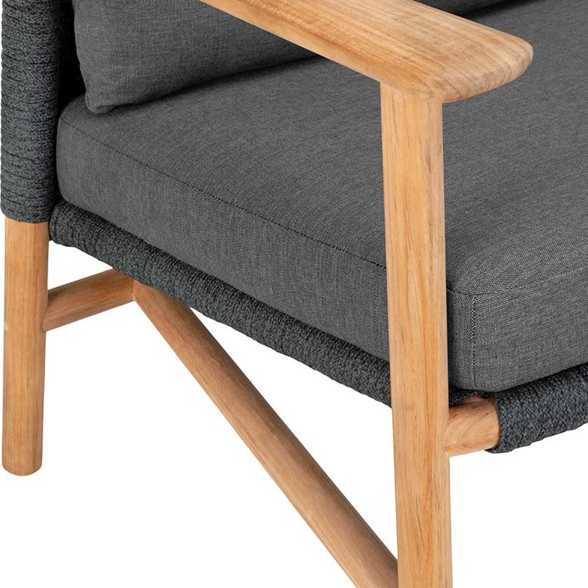 JANUS et Cie Кресло в морской веревке с высокой спинкой Anatra sun-id-1480288 - Вид №6