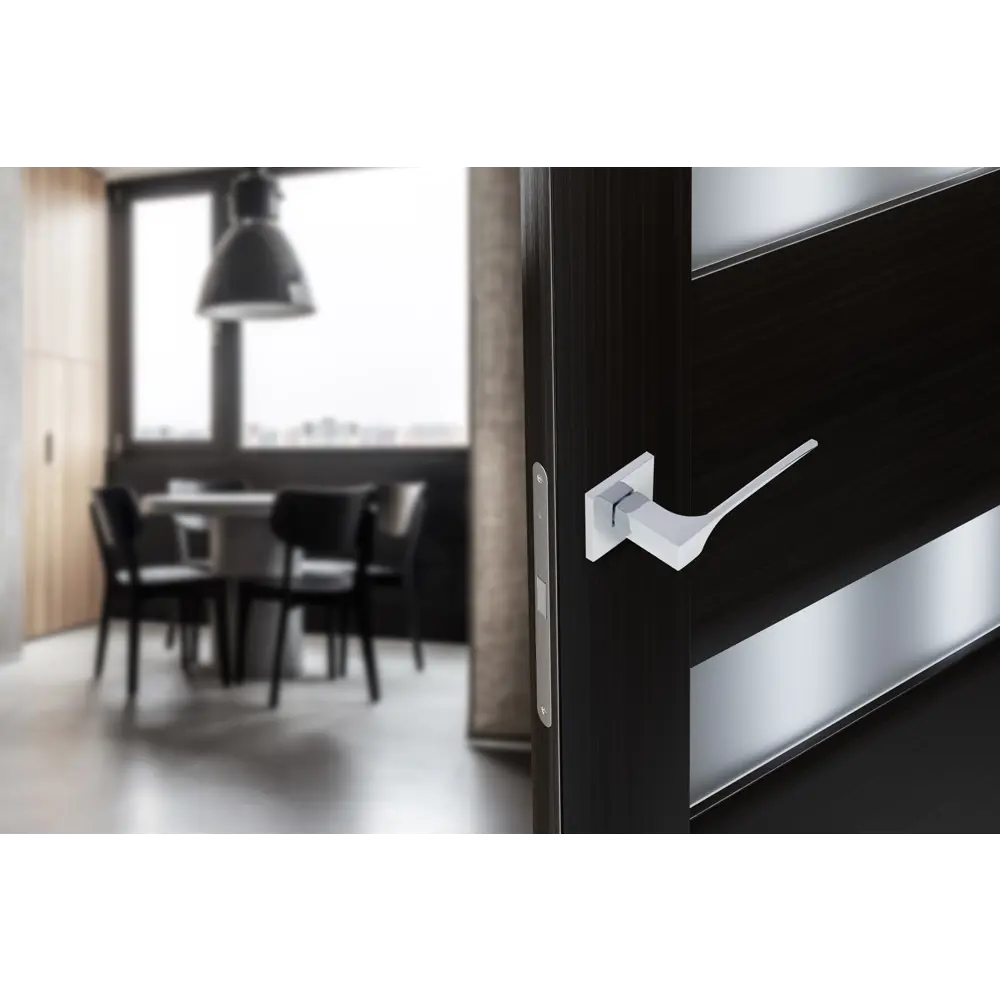 Дверные ручки EDSON EDS-169B-Q2 хром для межкомнатных дверей 85168446 STLM-0059331 - Вид №4