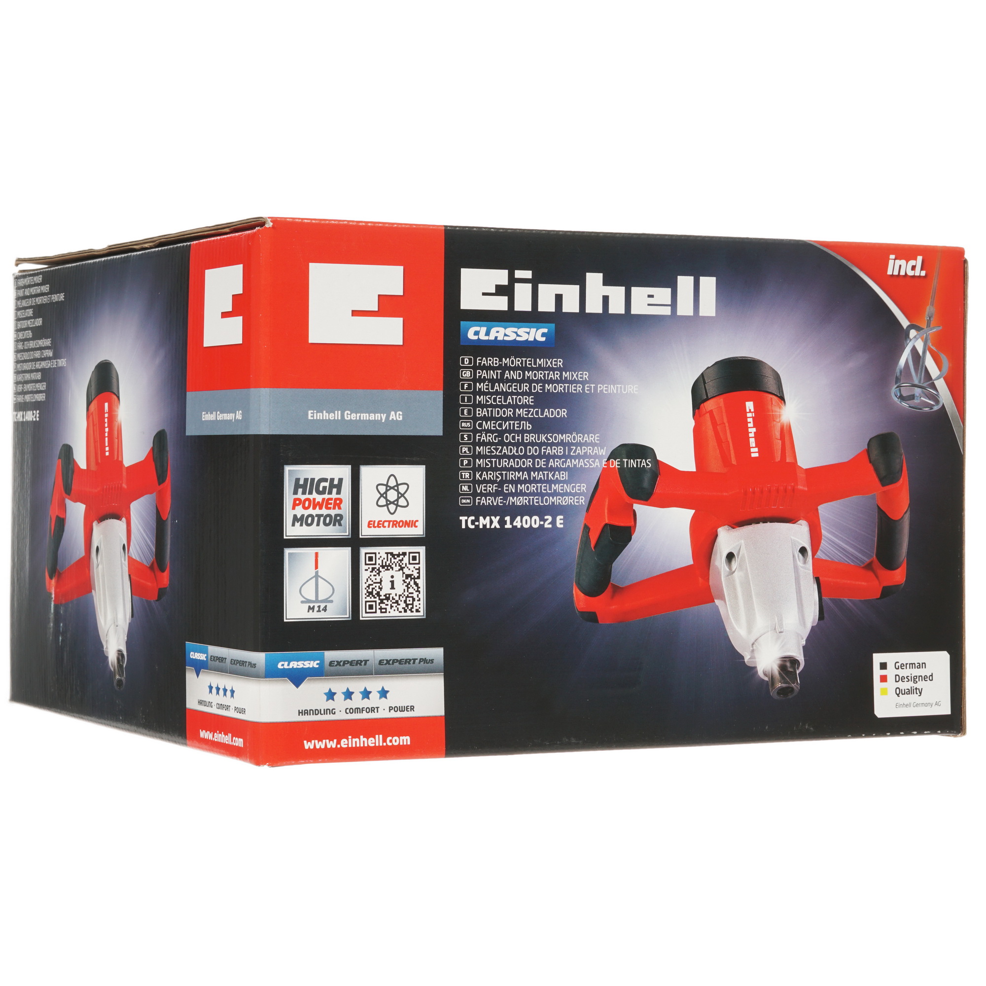 Дрель-миксер Einhell TC-MX 1400-2 E 8193641 STDN-0065491 - Вид №8