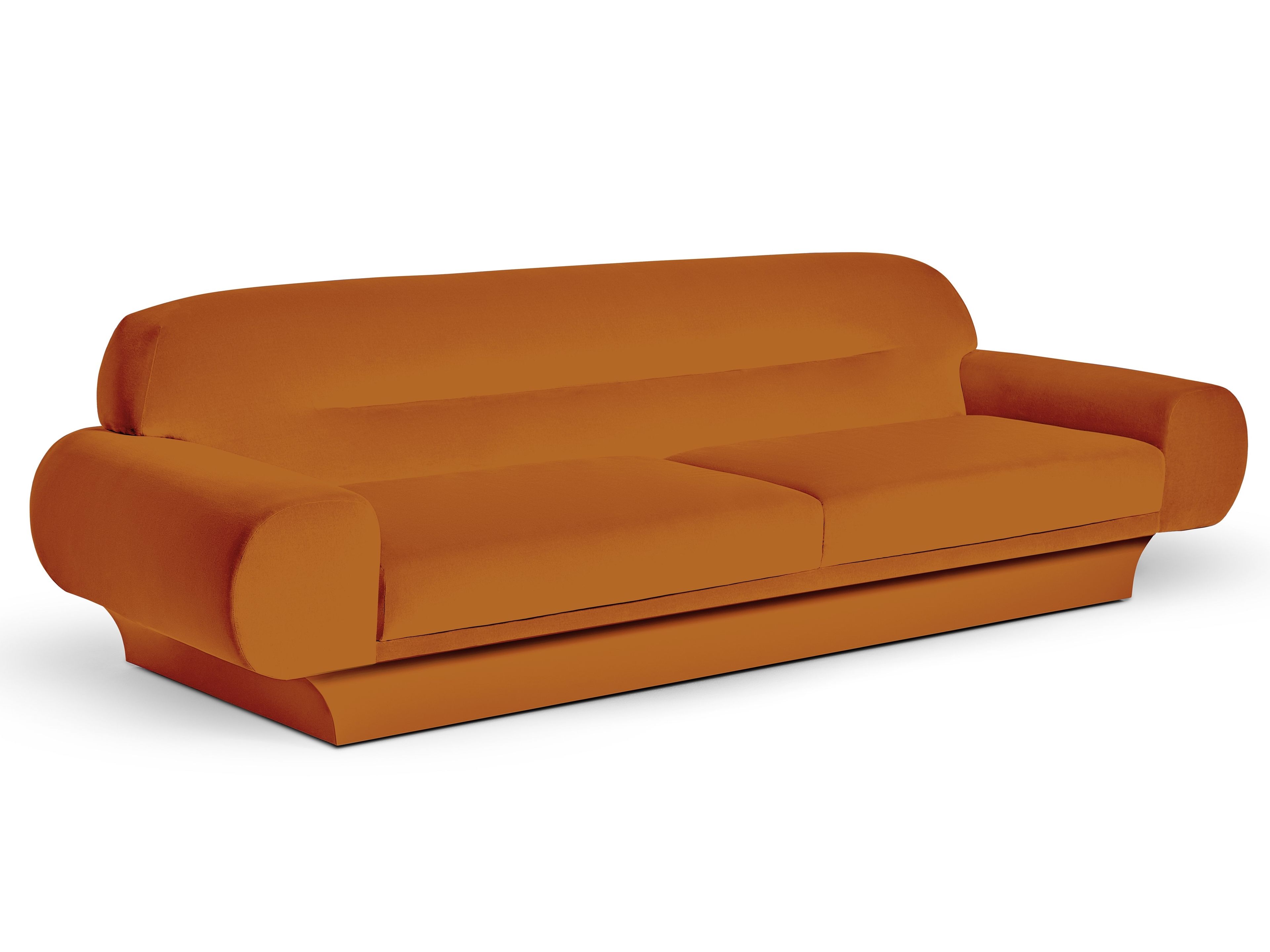 3-местный бархатный диван Munna Roy ARCH-00129461 - Вид №9