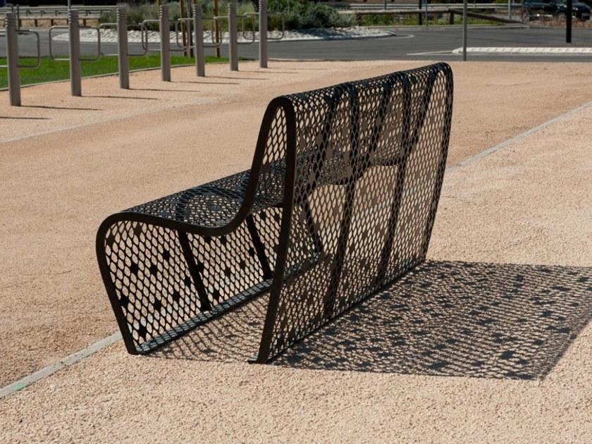 CYRIA Скамья из стали со спинкой Elinium sun-id-1409242 - Вид №8