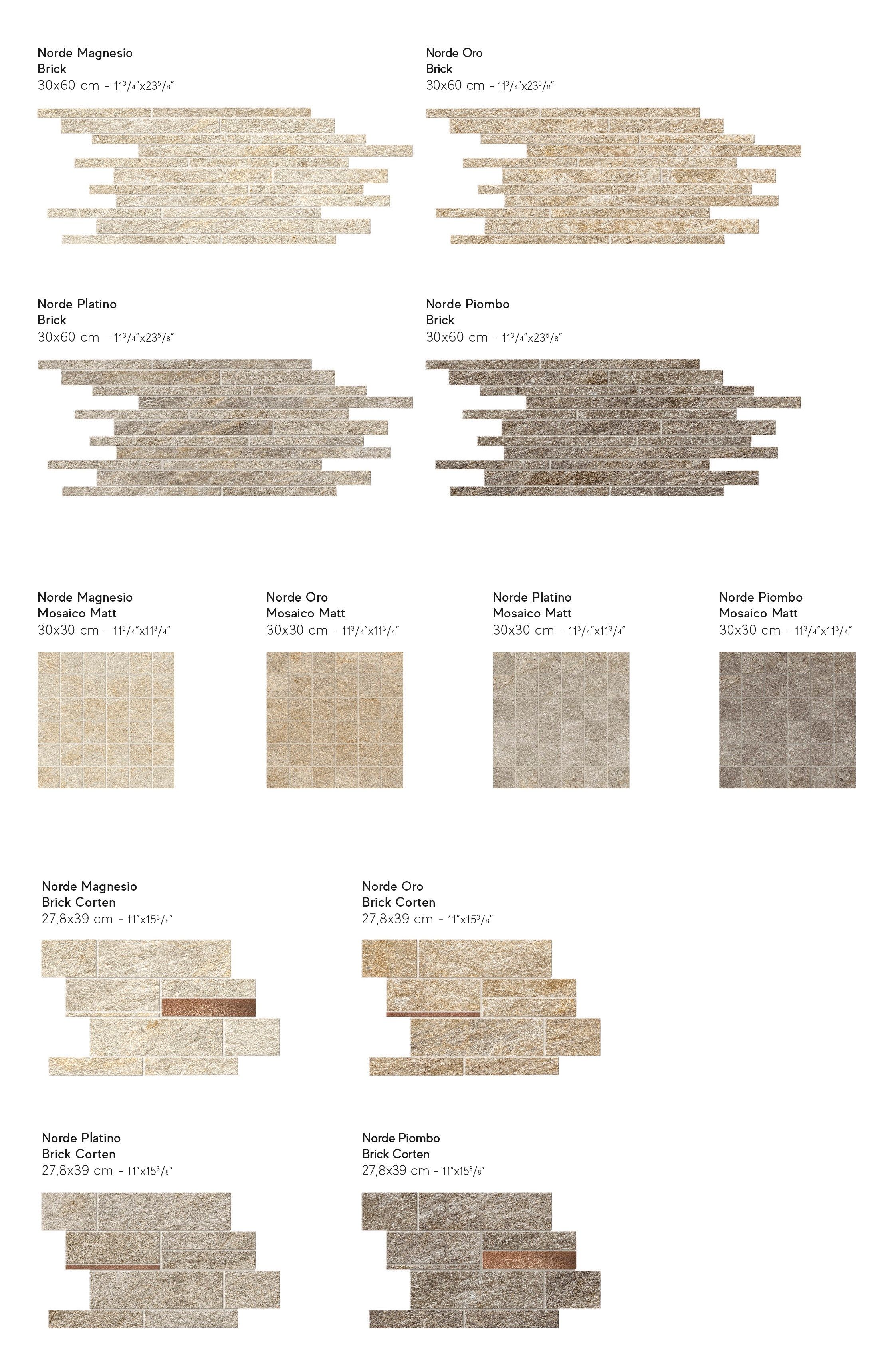 Пол / облицовка керамогранита с эффектом камня Atlas Concorde Norde ARCH-00026085 - Вид №237