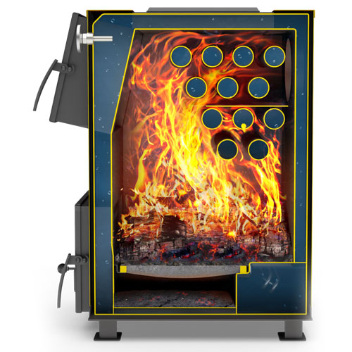 Твердотопливный котел Теплодар Куппер ОВК-18 1956 - Вид №1