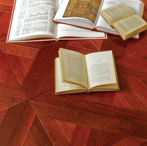 Модульный паркет Marco Ferutti Linea Linea Мербау (Гладкая) 405х405 мм 2600600036 - Вид №4