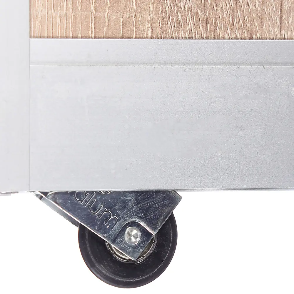 Дверь-купе SPACEO для шкафа 2455×804 мм дуб сонома/серебро 18833617 STLM-1584746 - Вид №1