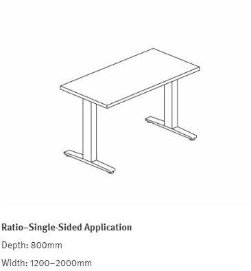Herman Miller Рабочий стол с регулируемой высотой Ratio sun-id-1456555 - Вид №7