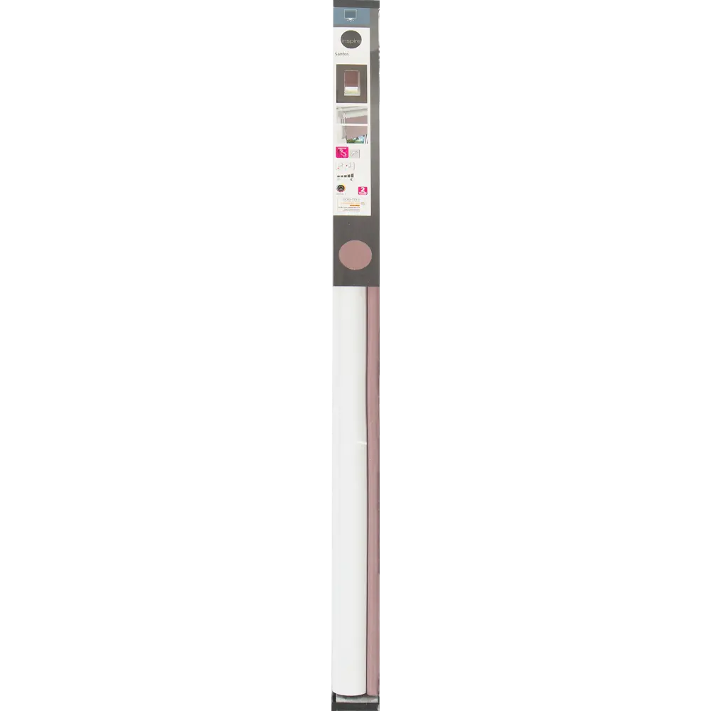 Штора рулонная блэкаут Inspire Santos 40x160 см сиреневая Santal 4 82688305 STLM-2098442 - Вид №7